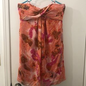 Nicole Miller strapless dress